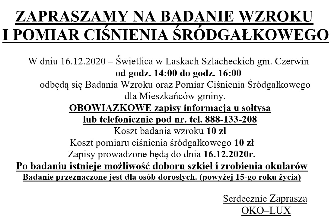 Badanie wzroku