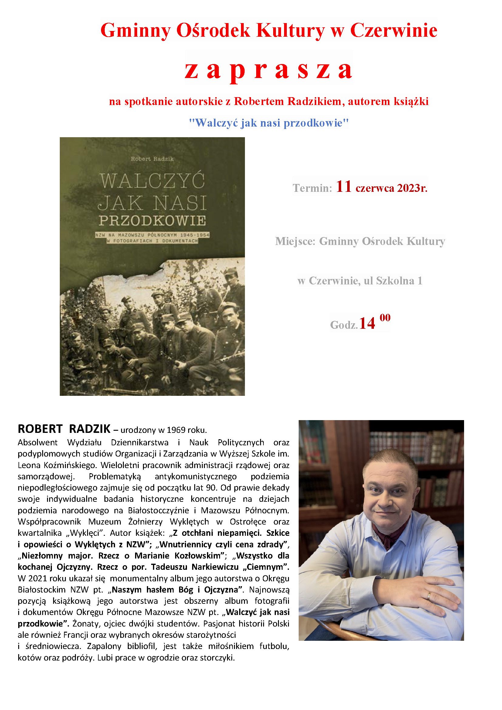 A4 zaproszenie plakat